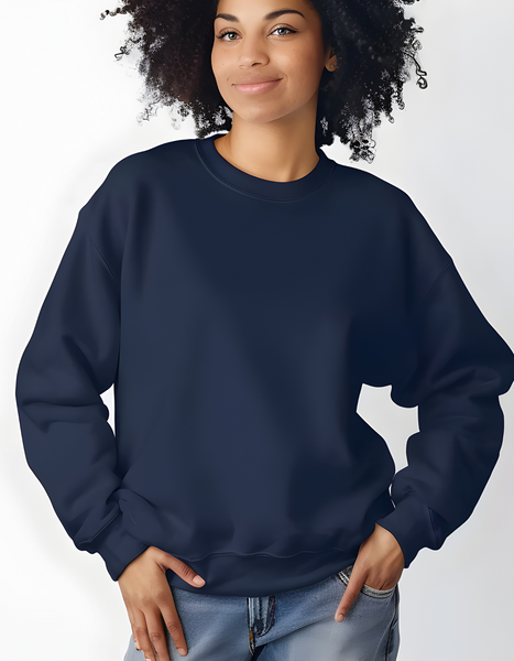 MIMI. Print in Black on Crew Neck Sweatshirt by Touch of South.
