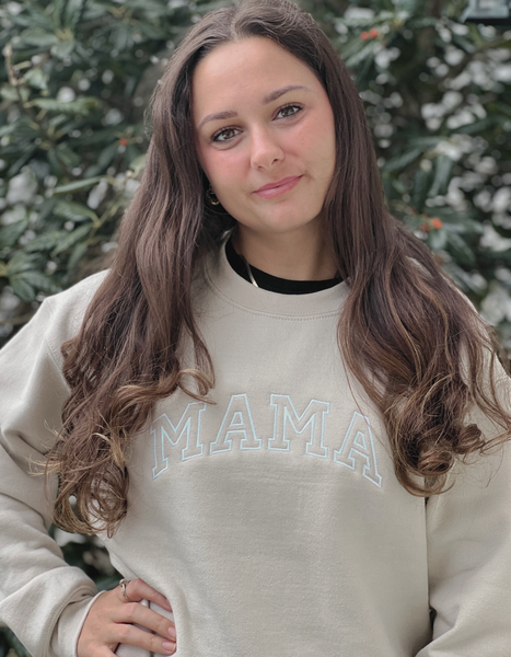 MAMA..Embroidered Sweatshirt by Touch of Soth