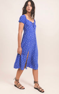 Monique Midi Dress by Others Follow, Royal Blue - touchofsouth