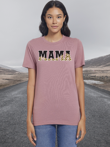 MAMA. Black & Leopard. Print. Great Gift for Mom.