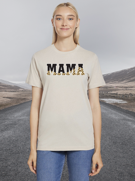 MAMA. Black & Leopard. Print. Great Gift for Mom.