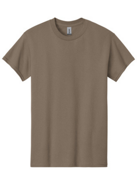 Blank. T-Shirt. Gildan® Ultra Cotton® 100% US Cotton T-Shirt. Add Embroidery Custom Design.