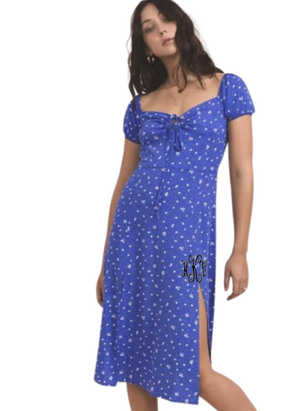 Monique Midi Dress by Others Follow, Royal Blue - touchofsouth