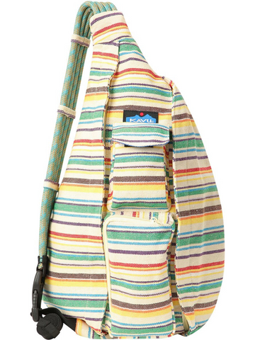 KAVU Interwoven Rope Bag, Prism Stripe - touchofsouth