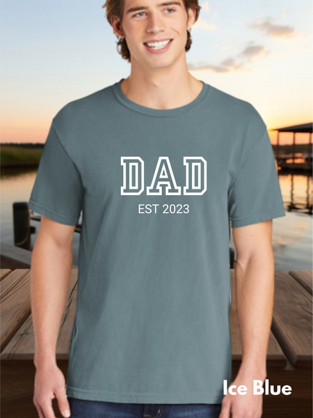 DAD... Custom Print T-Shirt. Gift for DAD.