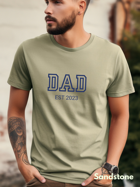 DAD... Custom Print T-Shirt. Gift for DAD.