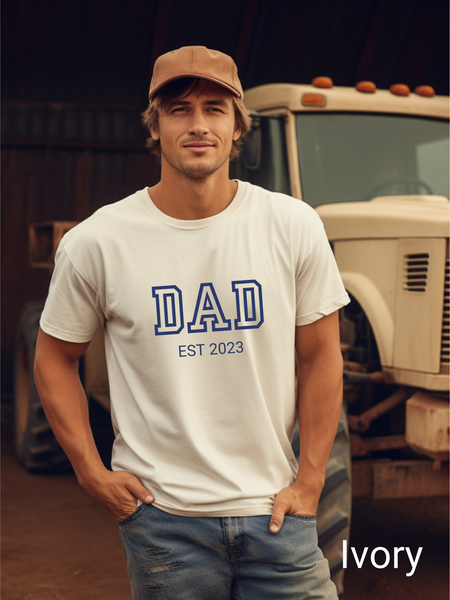 DAD... Custom Print T-Shirt. Gift for DAD.