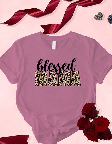 Blessed MAMA. Print. Gift for MOM.