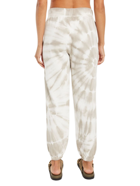 Emery Spiral Tie-Dye Jogger Taupe by Z Supply - touchofsouth