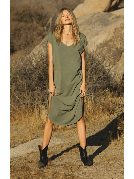 The Leira Midi Dress- Light Sage by Z Supply - touchofsouth