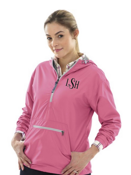 Charles River. WOMEN'S CHATHAM ANORAK SOLID. Pink. - touchofsouth