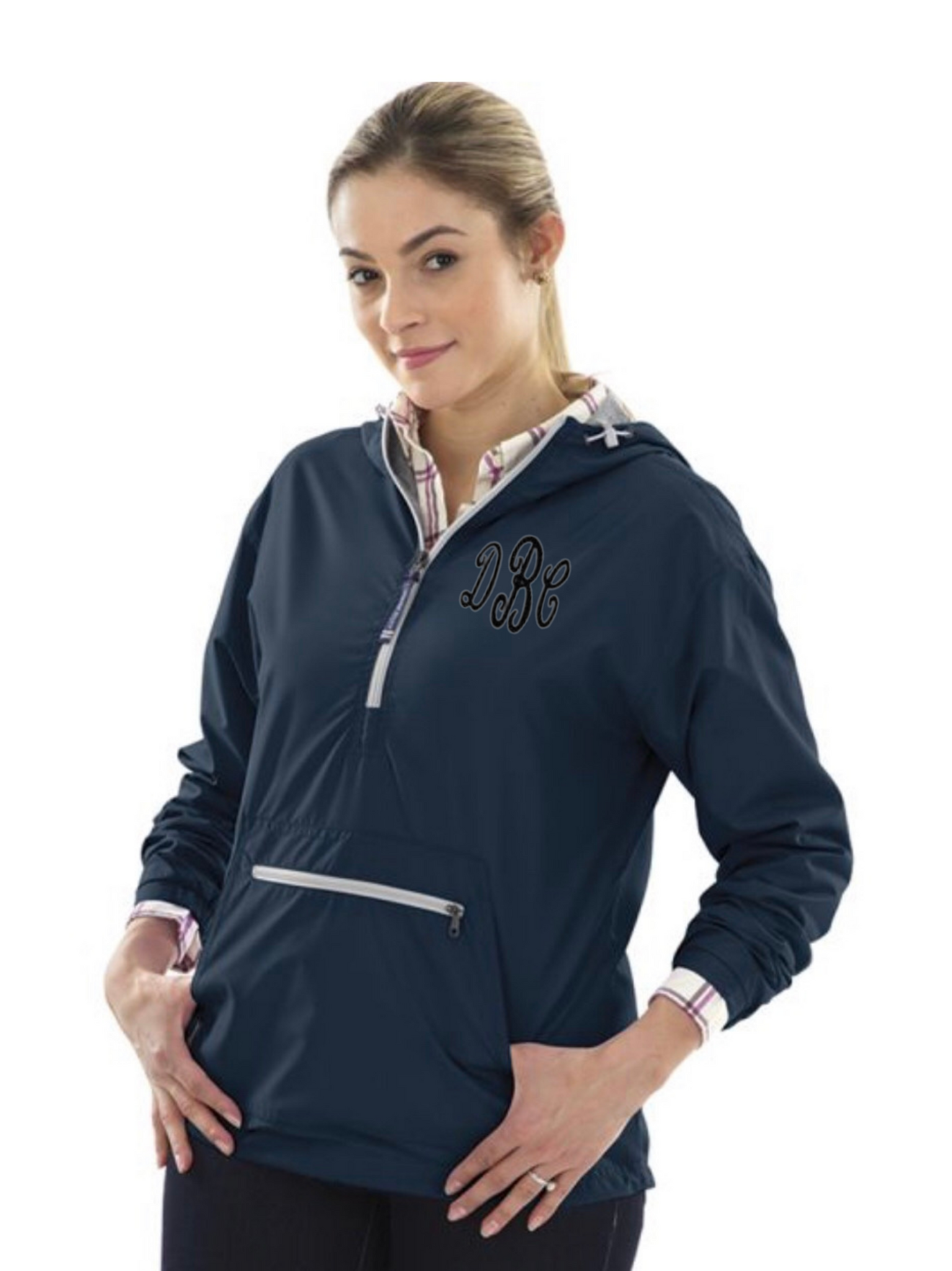 Charles River. WOMEN'S CHATHAM ANORAK SOLID. Navy. - touchofsouth