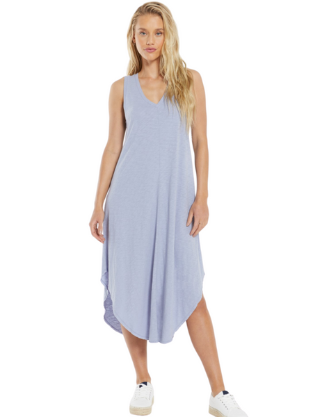 The Reverie Dress, Lavender Gray by Z Supply - touchofsouth