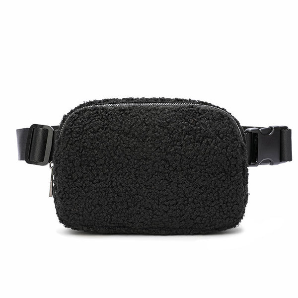 NEW! Fanny Bag, Crossbody Bag Sherpa & Adjustable Belt by Touch of South - touchofsouth