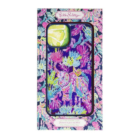 lilly pulitzer iphone 12 pro case, seen and herd - touchofsouth