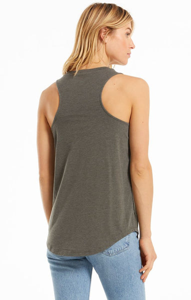 The Pocket Racer Tank by Z Supply - touchofsouth