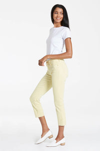 BLAIRE HIGH RISE CUFFED SLIM STRAIGHT AMBROSIA JEANS - touchofsouth