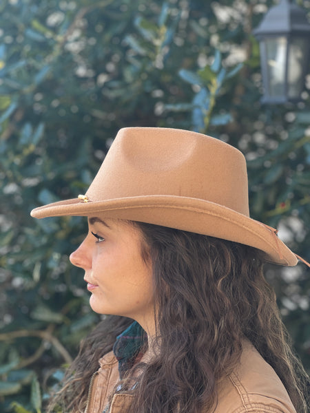 NEW! Cowgirl Hat, Fedora Hat - touchofsouth