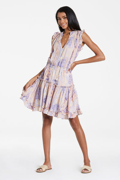MELODIE TIERED RUFFLE Southwest Meadow DRESS by Dear John - touchofsouth