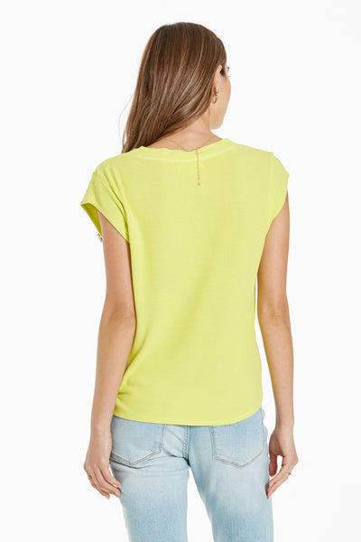 DEAR  JOHN. Uri top in Limelight. URI THERMAL VNECK top. - touchofsouth